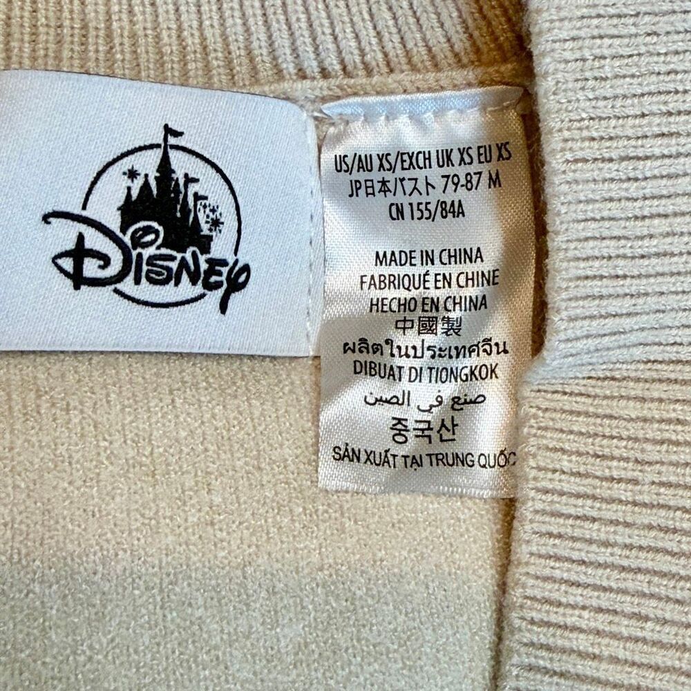 Minnie Mouse Holiday Cardigan Women XS NWT 2023 SEALED Disney Parks XMAS - Picture 6 of 6